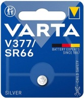 1x strieborná batéria VARTA 377 / SR626SW / SR66