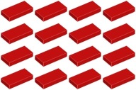 LEGO TILE 3069b 1x2 červená NOVINKA (4g) 16 ks.