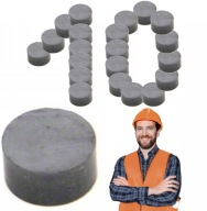FERITOVÉ MAGNETY FERITOVÉ MAGNETY 10x2 mm 10 ks