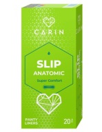 Hygienické vložky CARIN SLIP ANATOMIC, 20 ks