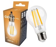 DEKORATÍVNA ŽIAROVKA E27 7W 808LM 3K SKLENÁ LED-POL.