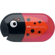 Dvojitá brúska BIEDRONKA FABER-CASTELL s gumou