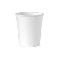 Papierová šálka káva čaj biely 150ml 100ks (na ďalší predaj)