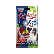 Fit Active ORAL Care 70 g - hryzátka s brusnicami na čistenie zubov