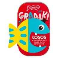 GRAAL Graalki Losos v paradajkovej omáčke s mrkvovým pyré 110 g