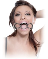 OTVORENÝ GAGG DISPLEASER PRE ORÁLNY SEX VLOŽKA PENISU