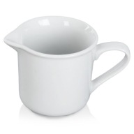 Malý porcelánový džbán MLECZNIK na mlieko, smotanu, omáčky, dipy, 100 ml
