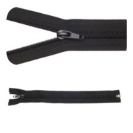 Zips 75cm Tailor Black 5 ks