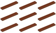 LEGO TILE 6636 TILE 1x6 hnedá (9g) 9 ks.