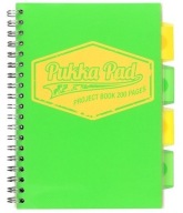 Pukka pad neónovo zelený zápisník, 200 strán