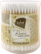 LYBAR Originálne bambusové vatové tyčinky, 200 kusov