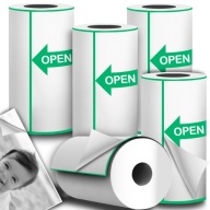 5x SAMOLEPIACA PAPIEROVÁ NÁPLŇ PRE MINI TLAČIAREŇ DRUKUŚ VEĽMI SILNÉ LEPIDLO