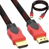 HDMI KÁBEL FULL HD 4K 3D VYSOKÁ RÝCHLOSŤ 1,5M