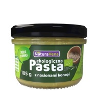 Cícerová pasta so špenátom a kono semienkami