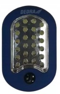 24 + 3 OVÁLNE LED BATERKA S BATÉRIAMI DEDRA