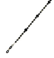 BLACK BEADS retiazka na okuliare