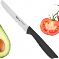 Nôž TEFAL ZÚBKOVANÝ Nôž lúpací REZANIE ZELENINY OVOCIE pikutek 10cm