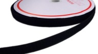 ČIERNA PÁSKA NA VELCRO 2CM ŠIROKÝ ROL 25MB HÁČEK OSTRÝ