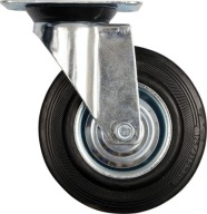 Otočné koliesko s čiernou gumou 125mm 87313 Vorel