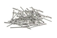 HLINÍKOVÉ SLEPÉ NITY 4,0 x 10 mm 50 kusov
