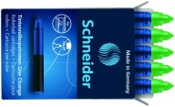 Náplne do rollera 0,6 mm Schneider One Change GREEN 5 KS