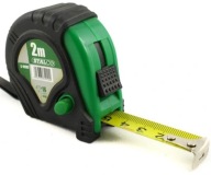 MERAČ PÁSKA KRYTÁ POGUMOVOU PÁSOU 2m STALCO