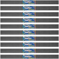 BAMBINO CRIPPLED hodvábny papier 50x200cm DEKORATÍVNY GREY 10 kusov