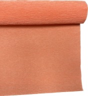 Taliansky krepový papier 617 oranžová pivonka