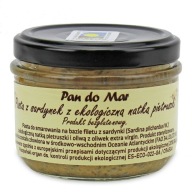 SARDINKOVÁ PASTA S BIO petržlenovou vňaťou, BEZLEPKU 125 g (DAR)