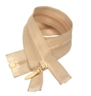 Nahý skrytý zips, 45 cm