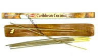 Krishan CARIBBEAN COCONUT dlhé vonné tyčinky 8 ks