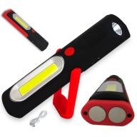 VÝKONNÁ DIELENSKÁ LAMPA, NABÍJATEĽNÁ KAPALÁRKA, 3v1, COB LED MAGNETOVÁ LAMPA