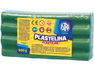 Plastelína 500g Astra zelená