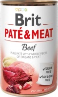 BRIT PATE&MEAT HOVÄDZIE S HOVÄZIDZIM PRE PSOV 800g