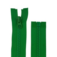 Zips na členok #5 - 50 CM - ZELENÝ
