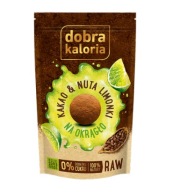 Dobrá Kaloria Kakaové guličky a limetka 65g