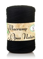 STRING|OPUS|MACRAMA 2MM|MACRAMA|NO 115 Čierna