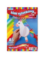 ŠKOLSKÝ BLOK NA KRESLENIE, FARBA A3, 20 listov