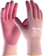 ULTRALIGHT MONTÁŽNE RUKAVICE S ALOE VERA MaxiFlex Active PINK veľkosť 7