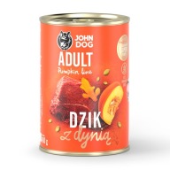 John Dog mokré krmivo Tekvica kanec s tekvicou 400 g