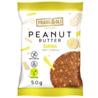 FRANK&OLI Arašidové maslo Banánový koláčik bez cukru