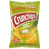 CRUNCHIPS Zelené cibuľové chrumky 140g LORENZ