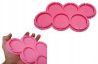 SILIKÓNOVÁ FORMOVAČKA NA ČOKOLÁDOVÉ KOLESÁ LOLLIES KOLESÁ LOLLY MOL