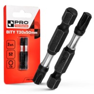 NÁRAZOVÉ HROTY ÚRAZOVÝ BIT SILNÝ SKRUTKOVACÍ BIT TX30 50 MM
