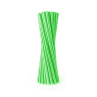 PAPIEROVÉ SLAMKY NA NÁPOJE 19CM ZELENÉ 10 KS