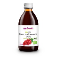BIO Červená ríbezľa 100% bio šťava 250 ml