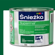 ŚNIEŻKA Supermal olejovo-ftalátový smalt LESK 200 ml MäTOVÁ ZELENÁ