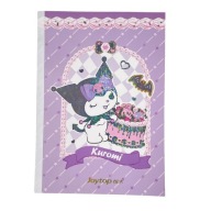 B5 Linkovaný zápisník Purple Kuromi Cupcake 20 listov