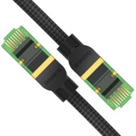 BASEUS RJ45 LAN KÁBEL ETHERNET CAT8 INTERNETOVÝ KÁBEL 40 Gb/s 1m
