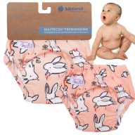 Tréningové nohavičky PREMIUM 12-14kg Tréningové nohavičky na nočník BUNNY RABBIT PINK